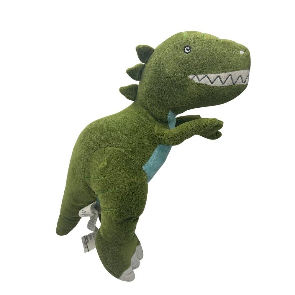 Your Zone Plush Dinosaur Toy Green Blue 19in Polyester Kids Stuffed Animal Walma